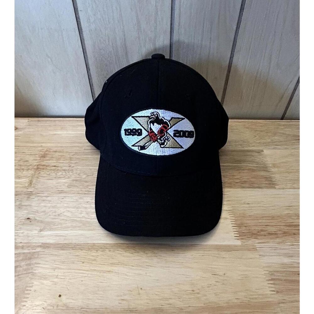 Vintage Pittsburgh Penguins Hockey NHL Snap back Cap Zephyr Trucker Hat 1993